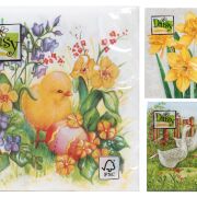 Serwetki Daisy Wielkanoc 20szt 33x33cm