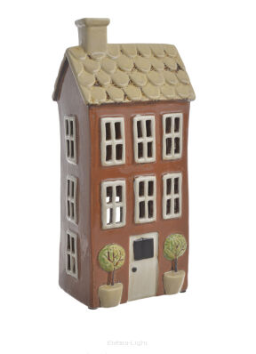 Domek ceramiczny-lampion h-28,5cm 228CAN15488