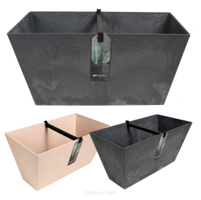 Donica Structural effect Prosperplast 40x21x20cm DTUC400E 18534