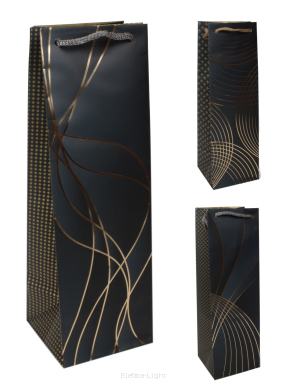 Torba laminowana z metalizowanymi wzorami AL-2 AVANTGARDE 12x36,9x11cm