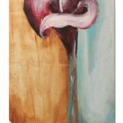 Artystyczny obraz olejny w całości ręcznie malowany 19921 25x40cm wybór losowy -50%
