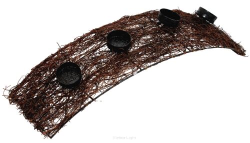 Świecznik z faszyny 45cm x13cm 41CAN1107