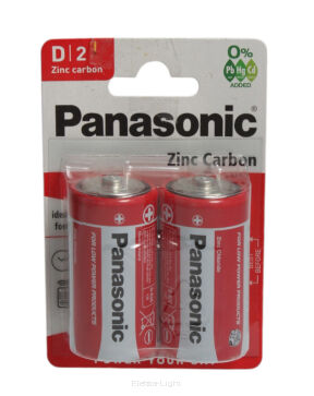 Bateria Panasonic Zinc Carbon D R20 Size XL-1,5V