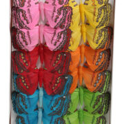 Motyl dekoracyjny na klipie 282813 18cm (19332)