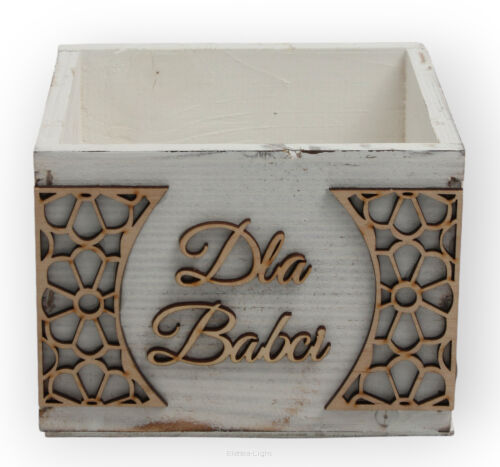 Skrzynka Dla Babci (27558) 14,5cmx14,5cm / h11cm