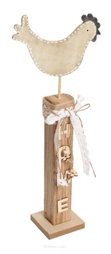 Home Kura figurka filc drewno DDS009 42cm