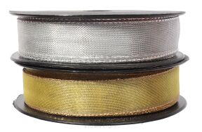 Wstążka siatka metal 225012.M 2cmx10m (30192)