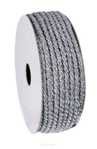 Sznurek dekoracyjny brokatowany śr3mm x 10y