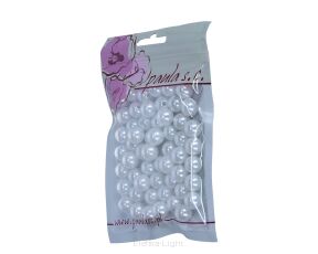 Perełki z dziurką 12mm opakowanie około 57sztuk