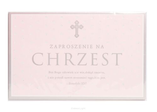 Zaproszenie Chrzest STAR Pan Dragon