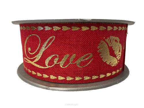 Wstążka 5 225284.M / Z 04cm/10Y Love 30215