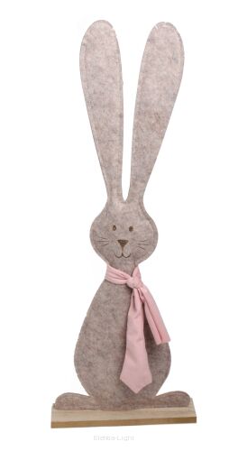 Zając filcowy figurka płaska TG63918 51cm