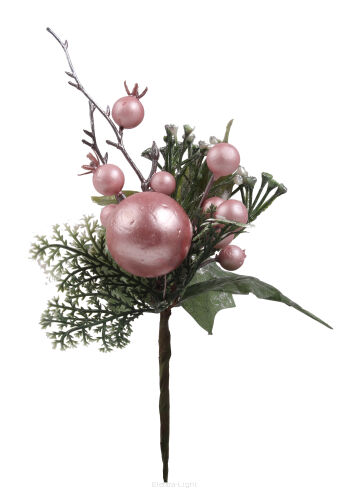 Pik świąteczny różowy BM9518 24cm OSTATNIA SZTUKA