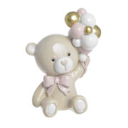 Miś z balonami figurka z tworzywa sztucznego 10,5cm 270CAN850-1D