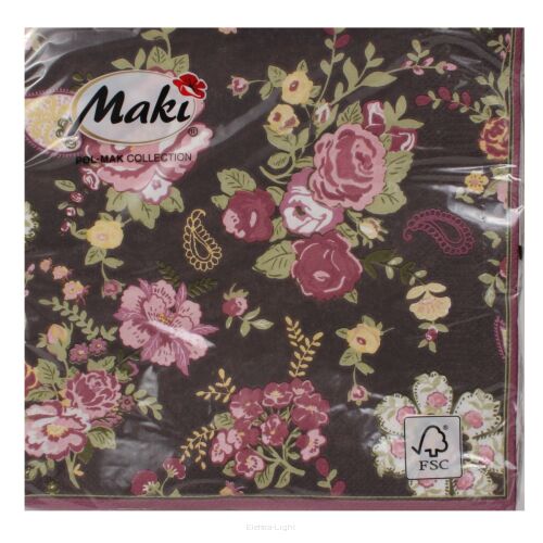 Serwetki MAKI 20szt 33x33cm