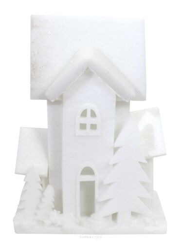 Piankowy domek ze światełkami led HCA-20015 37x20cm/h50cm(11581)   -50%
