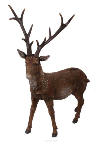 Renifer dekoracyjny figurka z tworzywa sztucznego BNP-65-00362/1-20 62x23x53cm