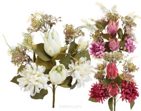 Bukiet chryzantema/protea 45cm KDGW27