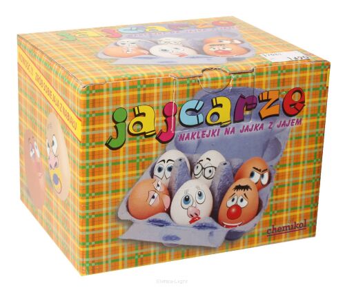 Jajcarze - naklejki na jajka z jajem (17081)