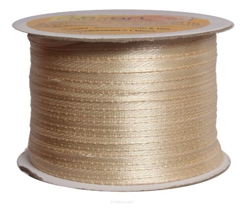Wstążka atłas 3mm x 100Y (91 metrów) różne kolory 30134