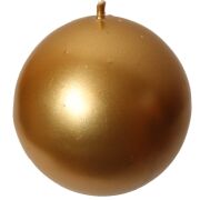 Świeca kula 60mm metalik różne kolory (10098)