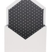 Flowerbox "koperta" W9638 / W9640 sz20x7/h29,5cm