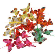 Motyl dekoracyjny przyklejka 5cm HB-BE886-1/6 (19217)
