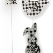 Kura / zając na piku HY-6944 / HY-6947 (27531) h26cm