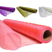 Organza obszywana 39cm x 8,5m