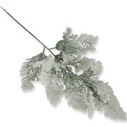 Gałązka tuja ośnieżona, brokatowa 45cm 64013AKF