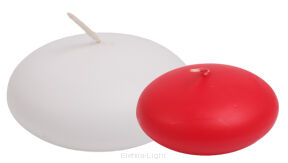 Świeca dysk pływająca matowa 8cm (10820)
