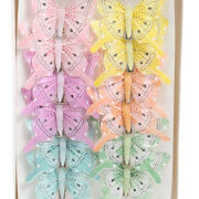 Motyl dekoracyjny na klipie 8cm A20003 (19080/1)