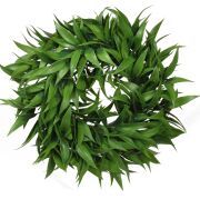 Wianek z listkami 30cm Q66-0214
