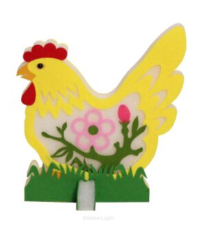 Kura pianka filc dekoracja 26,5cm 346.605 różne kolory