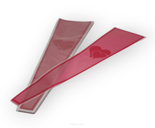 Folia dekoracyjna trójkąt z nadrukiem (20097) 50x13cm