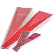 Folia dekoracyjna trójkąt z nadrukiem (20097) 50x13cm