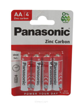 Bateria Panasonic Zinc Carbon AA R6 Size M 1,5V