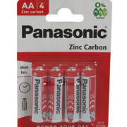 Bateria Panasonic Zinc Carbon AA R6 Size M 1,5V