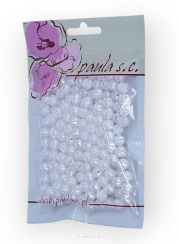 Perełki dekoracyjne różyczki 8mm (3240)