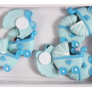 Wóżki dziecięce nalepki w paczce RD19-0421/426 8szt/opk. 2,5cm 