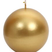Świeca kula 100mm Metalik