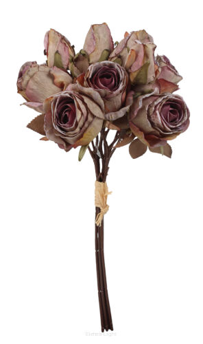 Róża wiązkax5 CV28660 h40cm