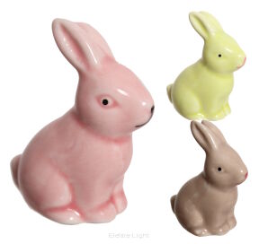 Zajączek ceramiczny figurka 4,5cm 128CAN7S0207 (12994)