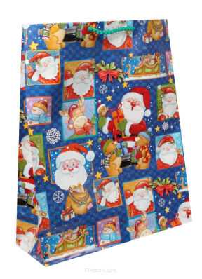 Torebka papierowa Z9 30x38x12cm MIX BN
