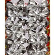 Kokardki dekoracyjne bożonarodzeniowe 12szt/opk. 6cm TG42501/ TG59773