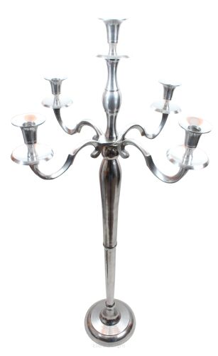 Świecznik aluminium Kandelabr TG25650 h100cm