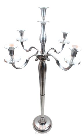 Świecznik aluminium Kandelabr TG25650 h100cm