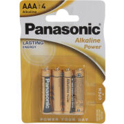 Bateria Panasonic Alkaline Power AAA LR03 Size S 1,5V
