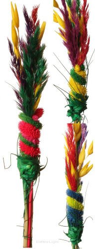 Palemka wielkanocna mini 20cm MIX - rękodzieło