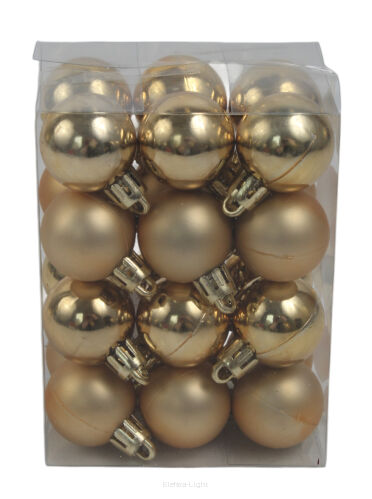 Bombki plastikowe 3cm/24szt TG76192 (27428)